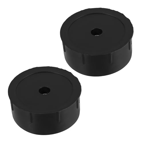 Hemobllo 2 Stück Katze Crawler Pfostenendkappe kratzbaum ersatz Katzenkratzerreparatur Ersatz für Katzenkratzbäume Austausch des Kratzbaums Plastik Black von Hemobllo