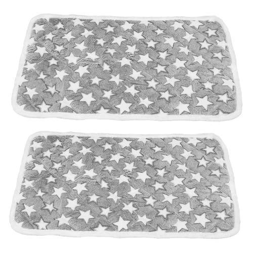 Hemobllo 2 Stück Katzendecke hundebox Matte Kissen für Haustiere Welpendecken Decke für Katzen Wärmekissen für Katzen kleines Tierbett kleines Haustierbett PP Baumwolle Dunkelgrau Hemobllo 2 Stück Katzendecke hundebox Matte Kissen für Haustiere Welpendecken Decke für Katzen Wärmekissen für Katzen kleines Tierbett kleines Haustierbett PP Baumwolle Dunkelgrau von Hemobllo