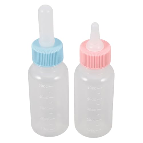 Hemobllo 2 Stück PET-Flasche Welpenflaschen welpen fütterung Flasche Entwöhnungsflasche für Kätzchen Babyflaschen für Welpen fütterungsflasche für kätzchen PP Hemobllo 2 Stück PET-Flasche Welpenflaschen welpen fütterung Flasche Entwöhnungsflasche für Kätzchen Babyflaschen für Welpen fütterungsflasche für kätzchen PP von Hemobllo