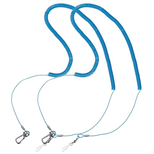 Hemobllo 2stücke Vogel Fußkette Mit Elastischer Leine Outdoor Papagei Leine Vogel Seil Für Haustiere Flugseil von Hemobllo