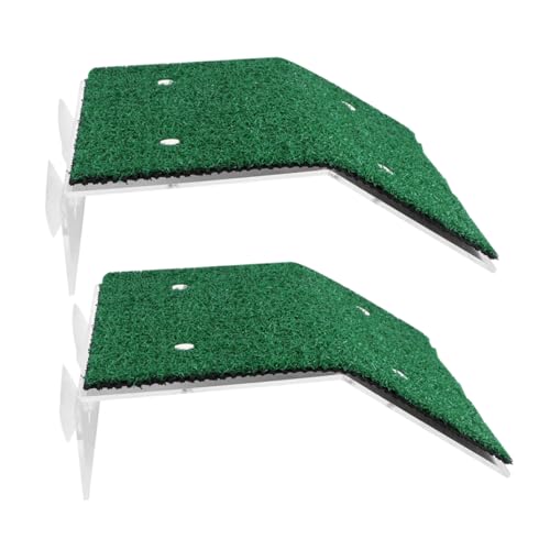 Hemobllo 2 Stück Schildkröten-terrasse Schildkrötenplattform Backenplattform Schildkröten -sonnenbaden -plattform Zubehör Für Schildkrötenaquarien Schildkrötenrampe Pp Green von Hemobllo