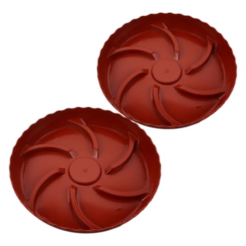 Hemobllo 2 Stück Wasserschale Untersetzer Aus Kunststoff Pflanzentropfenschale Blumenkugelbodenschale Topfschalen Für Pflanzen Untersetzer Für Pflanzen Pflanzschale Pp Rot Hemobllo 2 Stück Wasserschale Untersetzer Aus Kunststoff Pflanzentropfenschale Blumenkugelbodenschale Topfschalen Für Pflanzen Untersetzer Für Pflanzen Pflanzschale Pp Rot von Hemobllo