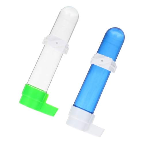 Hemobllo 2 Stücke Automatischer Wasserspender Für Papageien Trinkbrunnen Für Reptilien Futter- Und Tränken Für Vogelkäfige Wasserspender Für Sittiche Papageienfutter Für Käfig Abs von Hemobllo