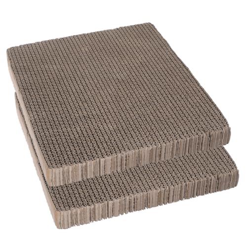 Hemobllo 2Stücke Austauschbare Katzenkratzbrett Nachfüllpads Praktische Kratzunterlage Für Kätzchen Wellpappe Kratzmatte Für Katzenkratzmöbel Hemobllo 2Stücke Austauschbare Katzenkratzbrett Nachfüllpads Praktische Kratzunterlage Für Kätzchen Wellpappe Kratzmatte Für Katzenkratzmöbel von Hemobllo