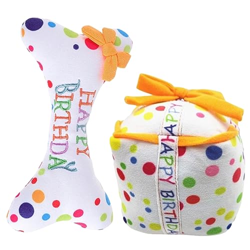 Hemobllo 2Stücke Quietschendes Plüsch Kau und Zerrspielzeug für Kleine und Große Geburtstagsgeschenk Sicher Zähneputzen für Interaktion Hemobllo 2Stücke Quietschendes Plüsch Kau und Zerrspielzeug für Kleine und Große Geburtstagsgeschenk Sicher Zähneputzen für Interaktion von Hemobllo