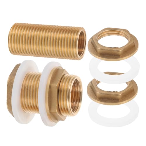 Hemobllo 2Stücke Wassertankstecker Fischtankadapter Außengewinde und Innengeschlecht für Wassertanks Aquarien und Pools Rostfrei und Korrosionsbeständig Hemobllo 2Stücke Wassertankstecker Fischtankadapter Außengewinde und Innengeschlecht für Wassertanks Aquarien und Pools Rostfrei und Korrosionsbeständig von Hemobllo