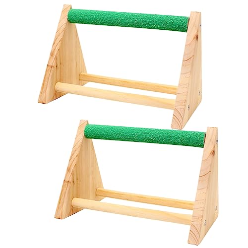 Hemobllo 2stücke Tragbarer Papageienstand Aus Hanfseil Und Holz Kletterspielzeug Für Vögel Aktivitätsstand Für Wellensittiche Und Andere Kleine Vögel Edukatives Spielzeug Farbe Hemobllo 2stücke Tragbarer Papageienstand Aus Hanfseil Und Holz Kletterspielzeug Für Vögel Aktivitätsstand Für Wellensittiche Und Andere Kleine Vögel Edukatives Spielzeug Farbe von Hemobllo
