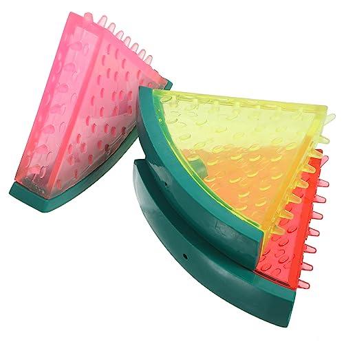 Hemobllo 3 Stück Teiliges Gefrierbares Hundespielzeug aus Flexiblem TPR mit Kühlender Wasserfüllung Beißfest zur Zahnpflege und Beschäftigung für Welpen Kleiner Hunde Sommerlich Hemobllo 3 Stück Teiliges Gefrierbares Hundespielzeug aus Flexiblem TPR mit Kühlender Wasserfüllung Beißfest zur Zahnpflege und Beschäftigung für Welpen Kleiner Hunde Sommerlich von Hemobllo