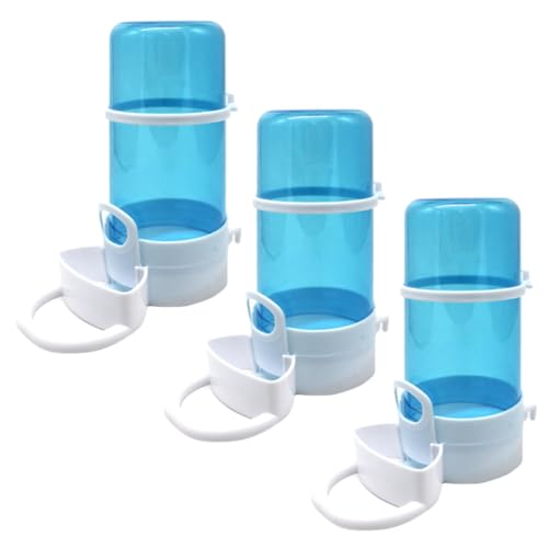 Hemobllo 3 Stück automatischer Spender für Lebensmittel vogelfutterspender vogelfutterhäuschen Water Bowl wasserschalen Käfige Hühnerfutter Futterautomat für Hamster Hamsterspender Sky-Blue Hemobllo 3 Stück automatischer Spender für Lebensmittel vogelfutterspender vogelfutterhäuschen Water Bowl wasserschalen Käfige Hühnerfutter Futterautomat für Hamster Hamsterspender Sky-Blue von Hemobllo