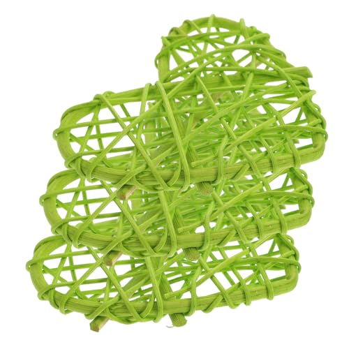 Hemobllo 3stücke Rattan-vogelspielzeug Für Papageien Pickspielzeug Mit Gewebten Accessoires Vogel-käfig-zubehör Für Sittiche Und Nymphensittiche Zur Schnabelpflege Und Körperlichen Aktivitä von Hemobllo
