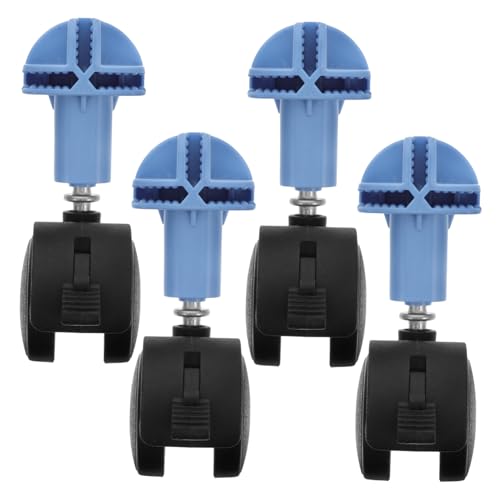 Hemobllo 4 Pcs Katzen Cage Casters Räder Einkaufswagen Räder Vogelkäfigräder Ersatz Kleiner Wagenräder Trolley -Rad Ersatz Für Haustiere Käfig von Hemobllo
