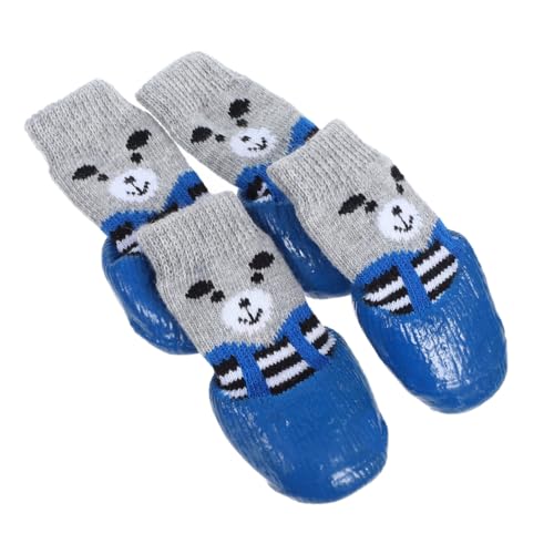 Hemobllo 4 Stück Haustierschuhe Hundepantoffeln Kauer Tragbare Haustiersocken Spielzeugpfoten Welpen Schuhpfotenbalsam Tierhunde Rutschsocken Verhindern Sie Das Verrutschen Hundesocken Hemobllo 4 Stück Haustierschuhe Hundepantoffeln Kauer Tragbare Haustiersocken Spielzeugpfoten Welpen Schuhpfotenbalsam Tierhunde Rutschsocken Verhindern Sie Das Verrutschen Hundesocken von Hemobllo