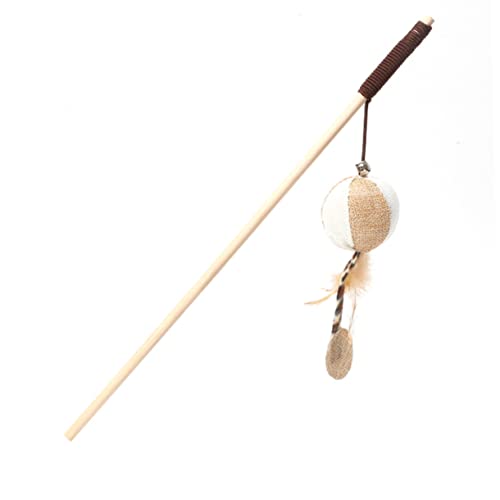 Hemobllo 4 Stück Puppe Lustige Katzen Sticks Pielzeug Geformt Plüsch Drinnen Glocke Interaktiver Zauberstab Feder Quietschend Interaktives Katzenspielzeug Teaser-zauberstab Bambus Hemobllo 4 Stück Puppe Lustige Katzen Sticks Pielzeug Geformt Plüsch Drinnen Glocke Interaktiver Zauberstab Feder Quietschend Interaktives Katzenspielzeug Teaser-zauberstab Bambus von Hemobllo