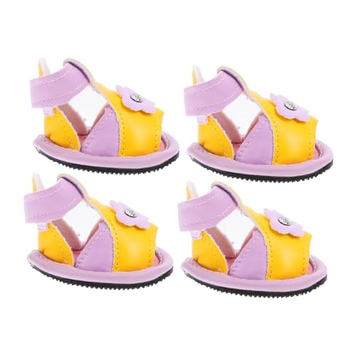Hemobllo 4 Stück Sandalen für Hunde Hundeshampoo Hundeschuhe Kleiner Hund Tierschuhe Hündchen Atmungsaktive Hundeschuhe Hundepfoten Sandalen Hundeknochen Strandschuhe für Hunde Pu Violet Hemobllo 4 Stück Sandalen für Hunde Hundeshampoo Hundeschuhe Kleiner Hund Tierschuhe Hündchen Atmungsaktive Hundeschuhe Hundepfoten Sandalen Hundeknochen Strandschuhe für Hunde Pu Violet von Hemobllo