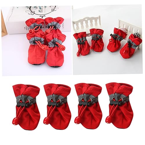 Hemobllo 4 Stück Schuhe Haustier Hundeschuhe Für Heißes Pflaster Atmungsaktive Hundeschuhe Pfotenreiniger Für Hunde Stiefel Hundeschuhe Abziehbare Und Aufklebbare Schuhe Hunde Hemobllo 4 Stück Schuhe Haustier Hundeschuhe Für Heißes Pflaster Atmungsaktive Hundeschuhe Pfotenreiniger Für Hunde Stiefel Hundeschuhe Abziehbare Und Aufklebbare Schuhe Hunde von Hemobllo
