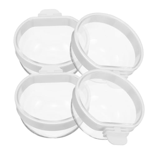 Hemobllo 4 Stück Teiliges Parrot Food Dishes Transparent Vogeltränke zum Hängen Abnehmbar Vogel Wassernapf Futterstation für Sittiche Nymphensittiche und Papageien Large Wiederverwendbar Hemobllo 4 Stück Teiliges Parrot Food Dishes Transparent Vogeltränke zum Hängen Abnehmbar Vogel Wassernapf Futterstation für Sittiche Nymphensittiche und Papageien Large Wiederverwendbar von Hemobllo