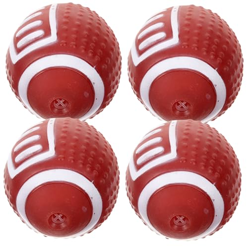 Hemobllo 4Stücke Rugbyball Kauspielzeug Für Quietscher Interaktives Trainingsspielzeug Zur Wohlbefindens Und Zahnpflege Hemobllo 4Stücke Rugbyball Kauspielzeug Für Quietscher Interaktives Trainingsspielzeug Zur Wohlbefindens Und Zahnpflege von Hemobllo