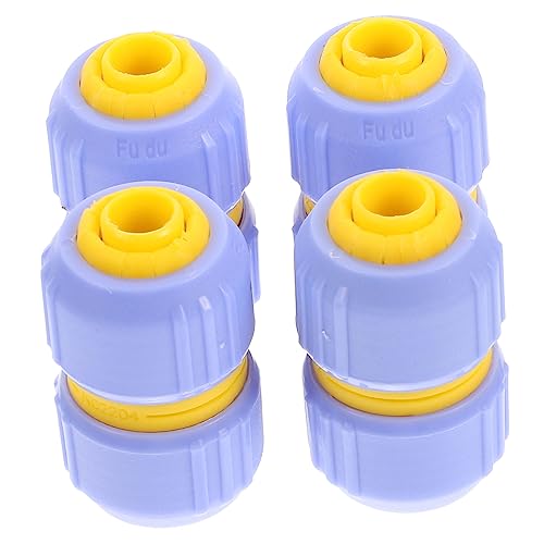 Hemobllo 4Stücke Schnellanschluss Gartenschlauch Adapter wasserdichte Kunststoffstecker für Einfache Installation und Vielseitige Anwendungen Kompatibel mit Sprühgeräten und Wasserhähnen Hemobllo 4Stücke Schnellanschluss Gartenschlauch Adapter wasserdichte Kunststoffstecker für Einfache Installation und Vielseitige Anwendungen Kompatibel mit Sprühgeräten und Wasserhähnen von Hemobllo
