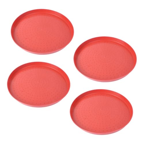 Hemobllo 4stücke Kunststoff Geflügelfutterschale Tablett Für Küken Enten Gänse Hühner Futterbehälter Mit Rutschfester Unterseite Hemobllo 4stücke Kunststoff Geflügelfutterschale Tablett Für Küken Enten Gänse Hühner Futterbehälter Mit Rutschfester Unterseite von Hemobllo