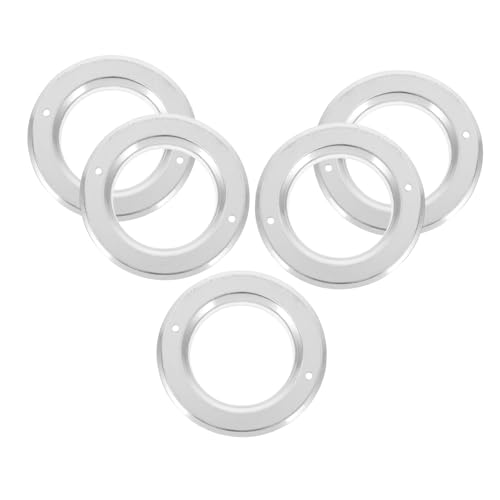 Hemobllo 5stücke Vogelhaus-lochschutz Aus Rostfreiem Material Anti-beiß-metallschutz Für Vögel Nisthausring Papageienzuchtkäfigring Outdoor-zubehör von Hemobllo