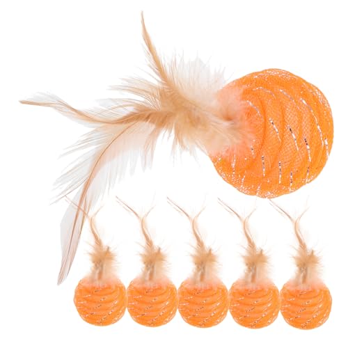 Hemobllo 6 Stück Badminton Ball Für Katzen Im Innenbereich Katzenbälle Katzenfedern Katzen Pädagogisches Haustier Bunt Teaser Federball Katzen Puzzle Katzenspielzeug Hemobllo 6 Stück Badminton Ball Für Katzen Im Innenbereich Katzenbälle Katzenfedern Katzen Pädagogisches Haustier Bunt Teaser Federball Katzen Puzzle Katzenspielzeug von Hemobllo