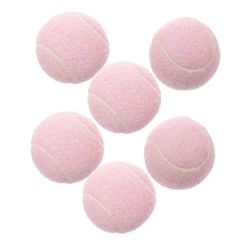 Hemobllo 6stücke Elastische Anfänger-tennisbälle Für Trainingsspiele Indoor Outdoor-nutzung Geeignet Für Mädchen Und Hunde Strapazierfähige Gummibälle Zum Üben Und Spielen Hemobllo 6stücke Elastische Anfänger-tennisbälle Für Trainingsspiele Indoor Outdoor-nutzung Geeignet Für Mädchen Und Hunde Strapazierfähige Gummibälle Zum Üben Und Spielen von Hemobllo