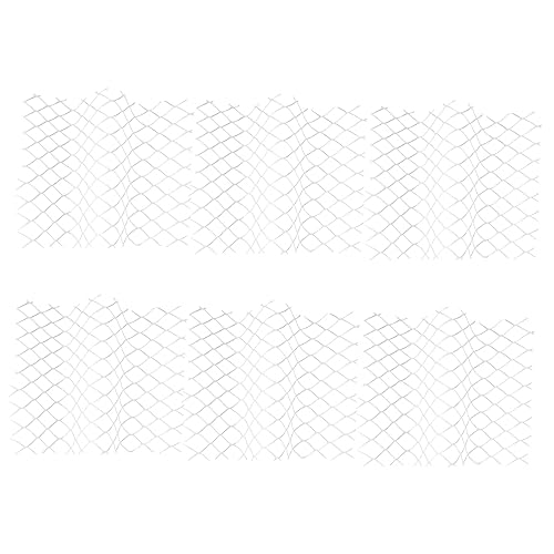 Hemobllo 6 Stücke Seidenraupenzucht Netz Kit Netting Anlage Klettern Unterstützung Net Millinery Stapelbar Seidenwürmer Live Kunststoff von Hemobllo