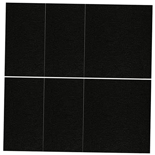 Hemobllo 6Stücke Teiliges Katzenstreu Geruchsfilter Aus Aktivierter Kohlefaser Hochwertige Filter Für Katzentoiletten Geruchsneutralisierend Sicher Für Haustiere Langlebig von Hemobllo