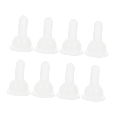 Hemobllo 8 Stück Haustier Schnuller Zubehör Kätzchen Fütterungsnippel Ziegen Stillnippel Taubennippel Haustier Nippel Haustier Fütterungs Silikonnippel Weißes Silicagel Hemobllo 8 Stück Haustier Schnuller Zubehör Kätzchen Fütterungsnippel Ziegen Stillnippel Taubennippel Haustier Nippel Haustier Fütterungs Silikonnippel Weißes Silicagel von Hemobllo