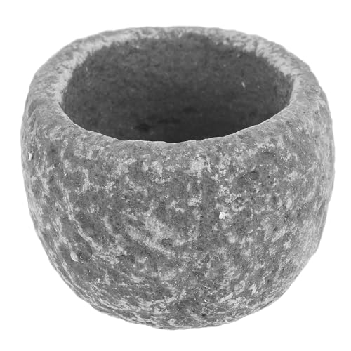 Hemobllo Anti-Escaping Food Bowl Schüssel Reptilien füttern Zucht Gecko Wasserschale Raupenfutternapf für Haustiere Bartagame Futternapf Terrarienschalen Harz Grey Hemobllo Anti-Escaping Food Bowl Schüssel Reptilien füttern Zucht Gecko Wasserschale Raupenfutternapf für Haustiere Bartagame Futternapf Terrarienschalen Harz Grey von Hemobllo