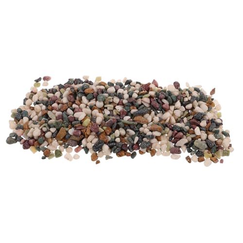 Hemobllo Aquariensand Steine für Aquarien Bunte Achatsplitter dekorative Steine für den Innenbereich Fischkies für Tank Gartenfelsen bepflanzter Aquarienboden Sukkulenter Boden Kiesel Hemobllo Aquariensand Steine für Aquarien Bunte Achatsplitter dekorative Steine für den Innenbereich Fischkies für Tank Gartenfelsen bepflanzter Aquarienboden Sukkulenter Boden Kiesel von Hemobllo