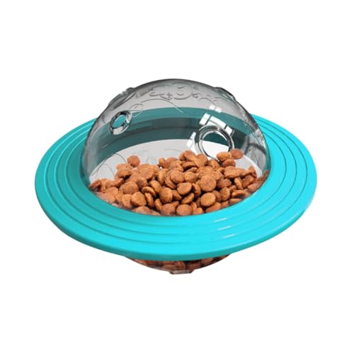 Hemobllo Auslaufendes für Tiernahrung Futterspender Hund lustig Haustier Welpe Dog Toy Dogs Toys Dog Treat Dispenser Essen auslaufendes Trainingsspielzeug füttern Blue von Hemobllo