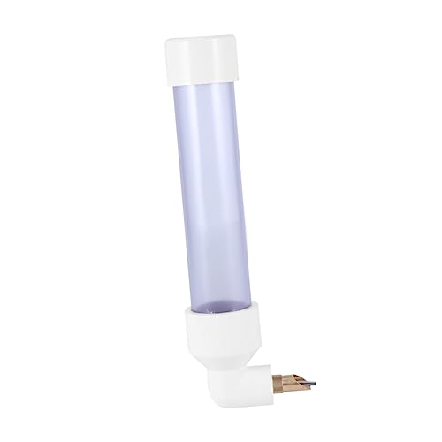 Hemobllo Automatischer Wasserspender für Haustiere wasserflasche Water Bottle Wasserspender für Haustiervögel Vogeltränke für Käfigsittiche Papagei Automatisches Trinken von Haustieren Blue von Hemobllo