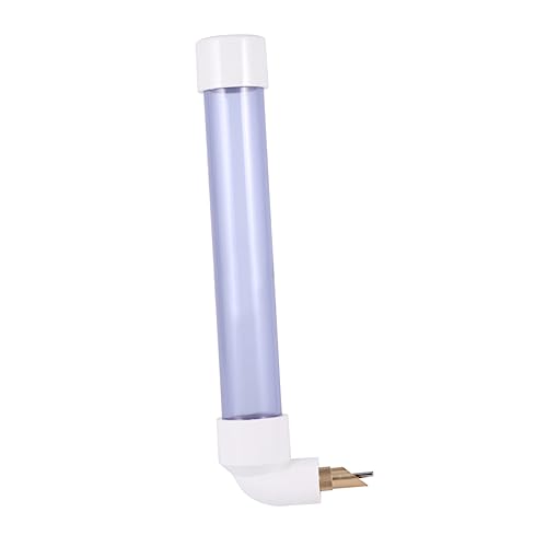 Hemobllo Automatisches Trinken von Haustieren wasserflasche Water Bottle wasserkaraffen Finkenfutter Automatischer Wasserspender für Haustiere Trinkwasser Wasserkocher Vogeltränke Blue von Hemobllo