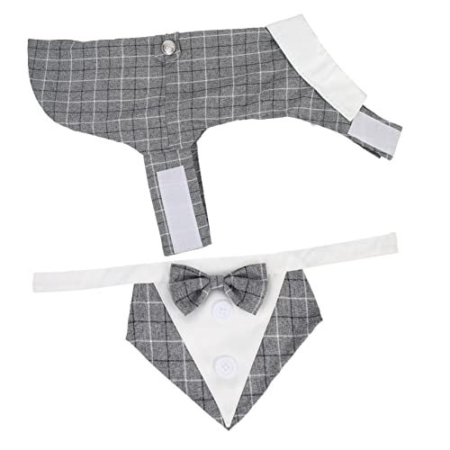 Hemobllo Eleganter Verstellbarer Hundesmoking mit Knopfleiste Stilvolles Haustier Sakko für Kleine Hunde Komfortabler Formeller Anzug für Besondere Anlässe und Hochzeiten Hemobllo Eleganter Verstellbarer Hundesmoking mit Knopfleiste Stilvolles Haustier Sakko für Kleine Hunde Komfortabler Formeller Anzug für Besondere Anlässe und Hochzeiten von Hemobllo