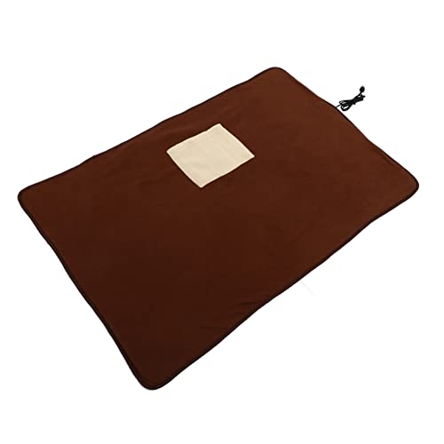 Hemobllo Elektrisches Haustier Heizkissen USB Beheizte Matte für Katzen und Hunde Waschbares Warmes Winterkissen Kuscheliges Hundebett für Kalte Tage Braune Heizdecke für Haustiere Hemobllo Elektrisches Haustier Heizkissen USB Beheizte Matte für Katzen und Hunde Waschbares Warmes Winterkissen Kuscheliges Hundebett für Kalte Tage Braune Heizdecke für Haustiere von Hemobllo