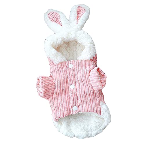 Hemobllo Fleece-hundekleidung Welpenmantel Bei Kaltem in Kostümen -Sweatshirt Mit Outfits Hundeweihnachtsshirt Warmes Welpenhundehemd Karikatur Cord Pyjama von Hemobllo