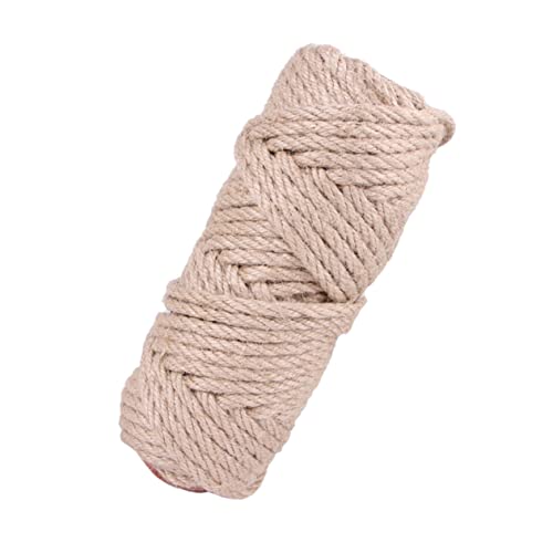 Hemobllo Flexible Katzenkratzerseil aus Sisal Austauschbares Seil für DIY Katzenkratzmöbel Langlebig und Vielseitig Auffrischen Alter Kratzmöbel Katzenzubehör Hemobllo Flexible Katzenkratzerseil aus Sisal Austauschbares Seil für DIY Katzenkratzmöbel Langlebig und Vielseitig Auffrischen Alter Kratzmöbel Katzenzubehör von Hemobllo