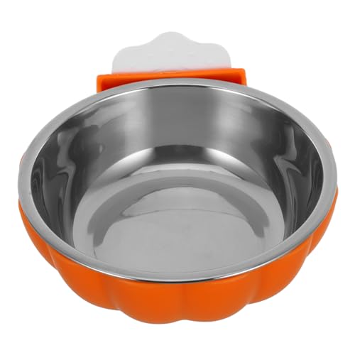 Hemobllo Futternapf für Papageien Essen Schüssel Futterspender klein füttern Vogelkäfige Chinchilla Food Bowl Sichtweite Food Bowl Vogelhäuschen für Käfig Rostfreier Orange Hemobllo Futternapf für Papageien Essen Schüssel Futterspender klein füttern Vogelkäfige Chinchilla Food Bowl Sichtweite Food Bowl Vogelhäuschen für Käfig Rostfreier Orange von Hemobllo