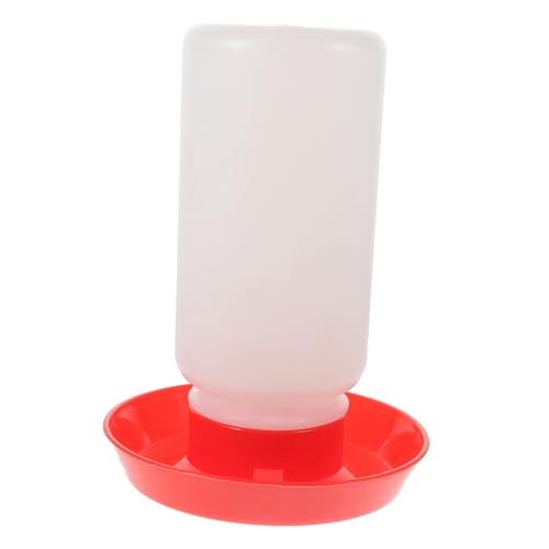 Hemobllo Geflügelfutter Vorratsbehälter Automatische Tränke Für Geflügel Küken Füttern Heu Automatischer Hühnerfutterautomat Hühnerstallheizung Eimer-kit Ratte Essen Käfig Plastik von Hemobllo