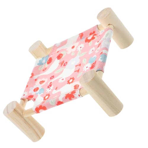 Hemobllo Hängematte für Kleintiere aus Holz Abnehmbares Erhöhtes Hamsterbett mit Versteckfunktion Waschbares Indoor Nest für Meerschweinchen und Kaninchen Komfortables Schlafbett für Hemobllo Hängematte für Kleintiere aus Holz Abnehmbares Erhöhtes Hamsterbett mit Versteckfunktion Waschbares Indoor Nest für Meerschweinchen und Kaninchen Komfortables Schlafbett für von Hemobllo