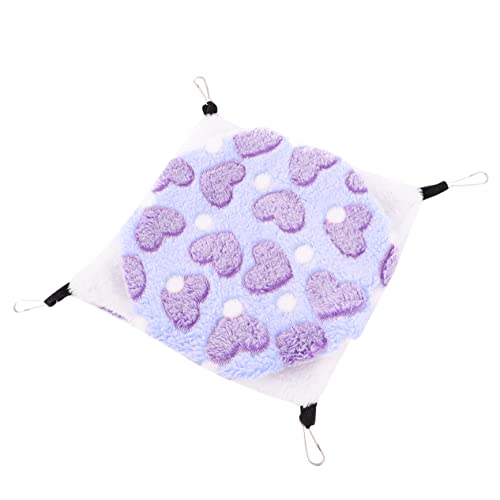 Hemobllo Hängende Doppellagige Hängematte Für Kleine Haustiere Hundebox Rennmausbett Hängendes Hängemattenbett Memory Foam Hundebett Hundedecke Hundebett Hundeunterlage von Hemobllo