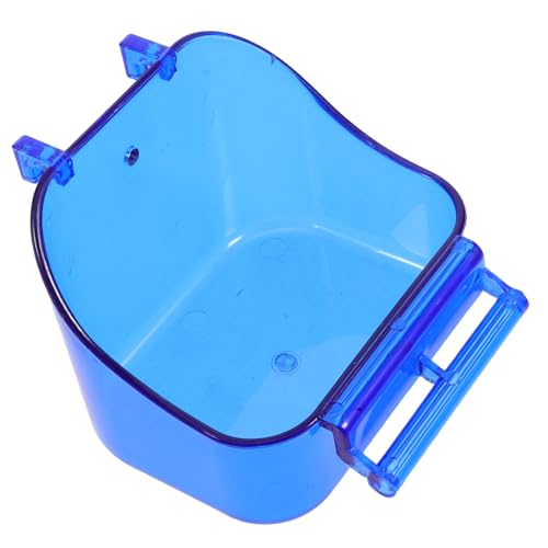 Hemobllo Hängende Papageien Duschbox Praktische Vogelbadewanne aus Langlebigem Material für Wellensittiche und Kleine Multifunktional Bedienen für Käfige Hemobllo Hängende Papageien Duschbox Praktische Vogelbadewanne aus Langlebigem Material für Wellensittiche und Kleine Multifunktional Bedienen für Käfige von Hemobllo