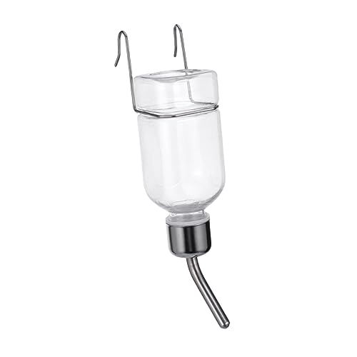 Hemobllo Hängende Wasserflasche für Kleine Haustiere Automatischer Wasserspender für Katzen Installieren für Transportbedarf S Hemobllo Hängende Wasserflasche für Kleine Haustiere Automatischer Wasserspender für Katzen Installieren für Transportbedarf S von Hemobllo