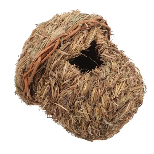 Hemobllo Hängendes Aus Natürlichem Stroh Dekoratives Vogelhaus Für Garten Für Kleine Schützend Wind Hemobllo Hängendes Aus Natürlichem Stroh Dekoratives Vogelhaus Für Garten Für Kleine Schützend Wind von Hemobllo
