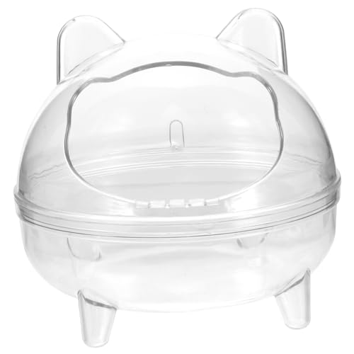Hemobllo Hamster Badewanne Aus Transparente Sandbadetui Für Hamster Meerschweinchen Und Andere Kleintiere Zu Reinigen Für Sandbäder Und Spielspaß Hemobllo Hamster Badewanne Aus Transparente Sandbadetui Für Hamster Meerschweinchen Und Andere Kleintiere Zu Reinigen Für Sandbäder Und Spielspaß von Hemobllo
