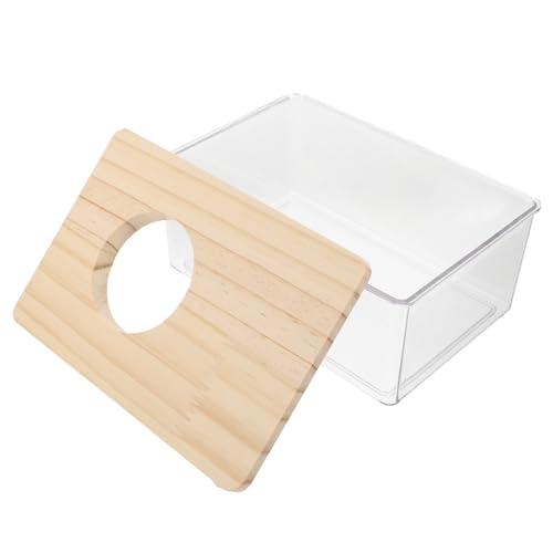 Hemobllo Hamster Badezimmerbecken Zuckergleiter Hamster verbirgt Sich Frettchenbadewanne Hamsterkäfige aus Holz transparenter Hamsterkäfig Rennmaus Massivholz Hemobllo Hamster Badezimmerbecken Zuckergleiter Hamster verbirgt Sich Frettchenbadewanne Hamsterkäfige aus Holz transparenter Hamsterkäfig Rennmaus Massivholz von Hemobllo