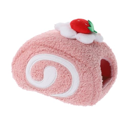 Hemobllo Hamster Baumwollnest Hängematte Chinchilla Bett Sommer Hamsternest Hamsterbett Hamsterversteck Lebensraum Hamster Haustierspielzeug Schlafhaus Kleintierplüsch Warmes von Hemobllo