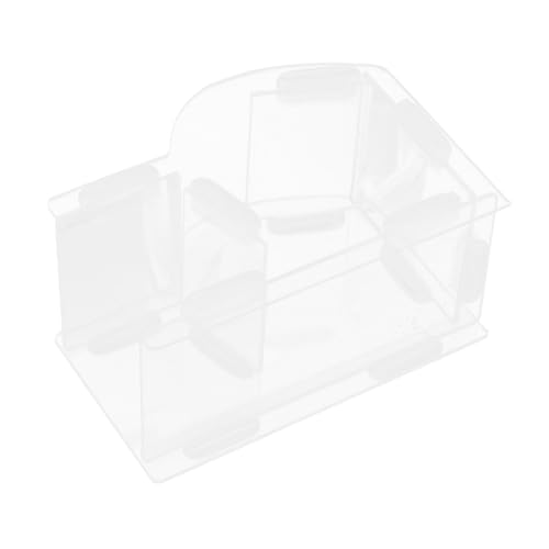 Hemobllo Hamster Food Box Automatischer Futterspender für Käfig kleine Tierfutterschale Kleiner Futternapf Futterbehälter für Hamster Acryl Transparent Hemobllo Hamster Food Box Automatischer Futterspender für Käfig kleine Tierfutterschale Kleiner Futternapf Futterbehälter für Hamster Acryl Transparent von Hemobllo