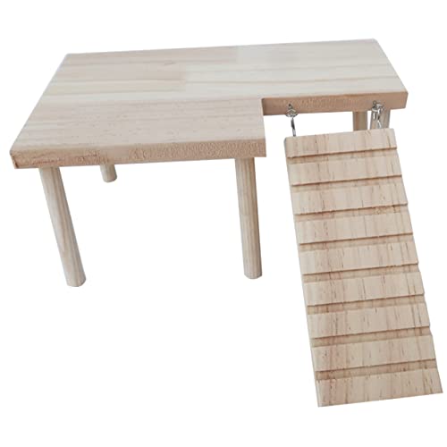 Hemobllo Hamster Holzplattform Mit Rattenspielzeug Für Kleine Chinchillas Und Hamster Kletterspielzeug Für Haustiere Für Käfige Und Spielbereiche Hemobllo Hamster Holzplattform Mit Rattenspielzeug Für Kleine Chinchillas Und Hamster Kletterspielzeug Für Haustiere Für Käfige Und Spielbereiche von Hemobllo